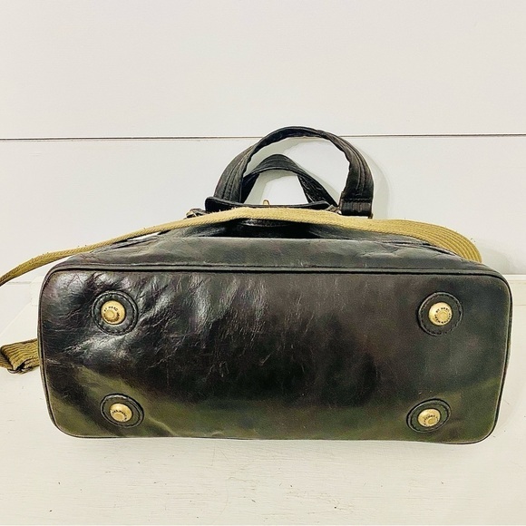 Marc by Marc Jacobs Leather Turn Lock Posh Super K Tote Satchel Handbag Purse - Picture 7 of 17